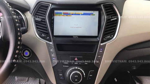 Màn hình DVD Android liền camera 360 xe Hyundai Santafe 2012 - 2018 | Oled Pro X5S 